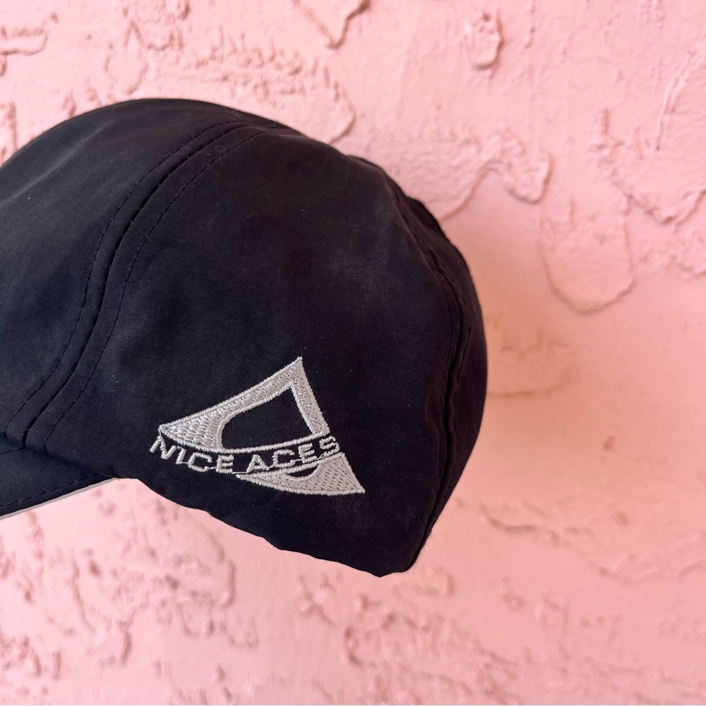 NEW Nice Aces Black Ponytail Hat Tennis Running Pickleball NWT - Picture 4 of 7